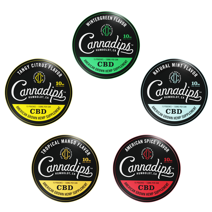 California Roll 5-Pack - Cannadips CBD