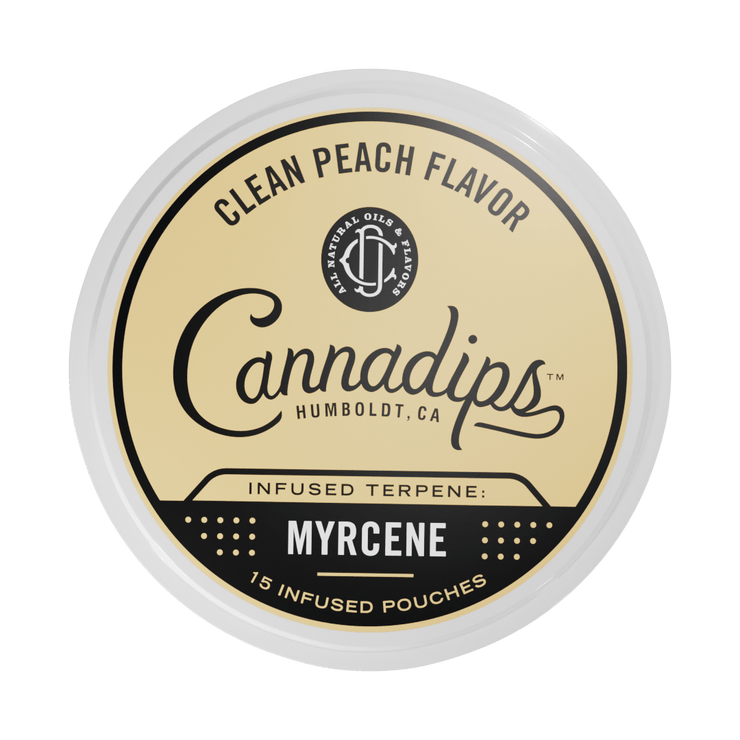 Peach Myrcene Infused (Non-CBD) - Cannadips®